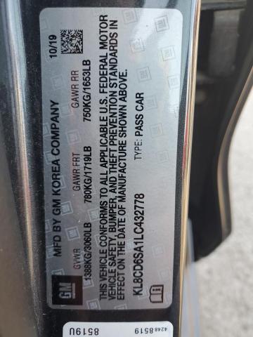 Photo 14 from auction – 2020 CHEVROLET SPARK 1LT with VIN KL8CD6SA1LC432778