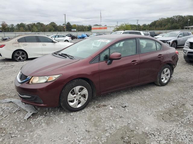 HONDA CIVIC LX 2013 with VIN 19XFB2F58DE042951 - Photo from auction