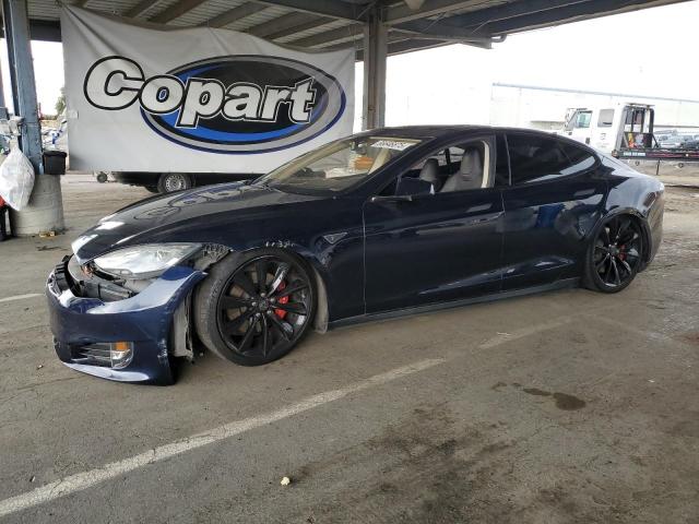 TESLA MODEL S 2013 with VIN 5YJSA1CP0DFP08227 - Photo from auction