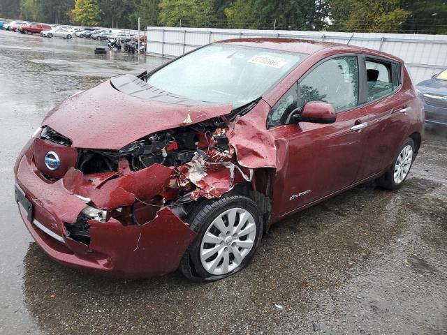 NISSAN LEAF S 2016 with VIN 1N4AZ0CP6GC306427 - Photo from auction
