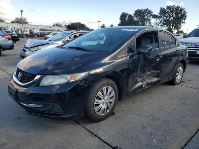 HONDA CIVIC LX 2013 with VIN 19XFB2F58DE207476 - Photo from auction