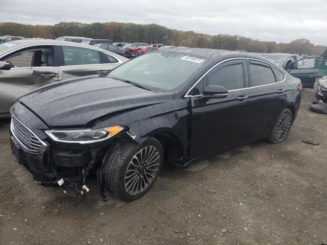 FORD FUSION SE 2017 with VIN 3FA6P0T98HR390332 - Photo from auction
