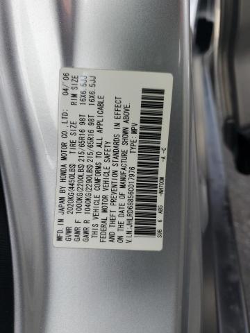 Photo 14 from auction – 2006 HONDA CR-V EX with VIN JHLRD68856C017976