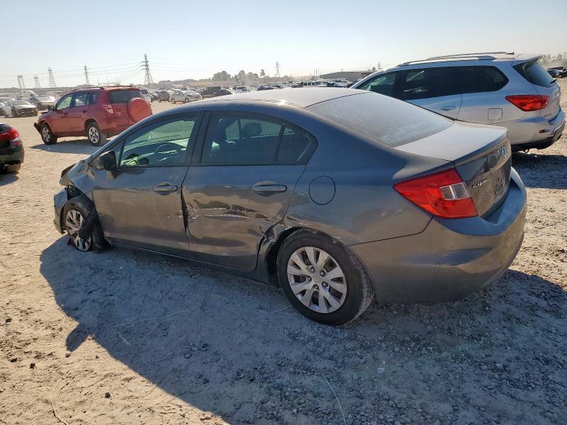 Photo 2 from auction – 2012 HONDA CIVIC LX with VIN 2HGFB2F54CH611556