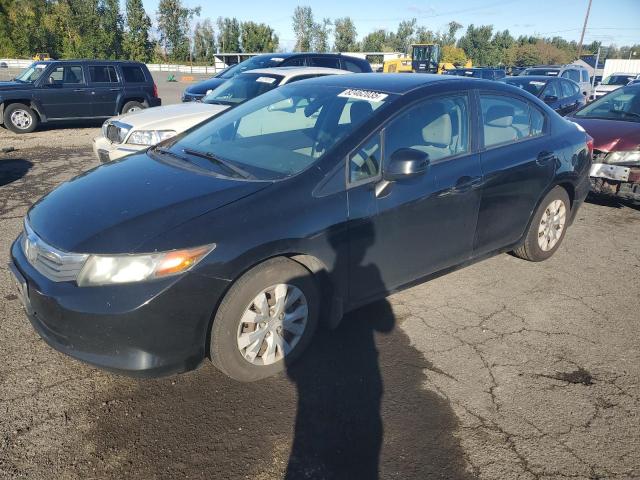 HONDA CIVIC LX 2012 with VIN 19XFB2F56CE345239 - Photo from auction