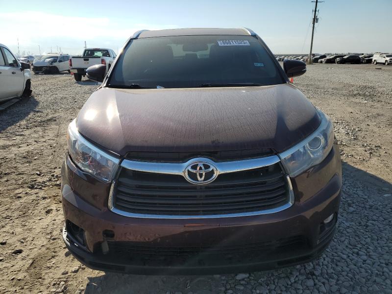 Photo 5 from auction – 2016 TOYOTA HIGHLANDER with VIN 5TDJKRFH4GS290198