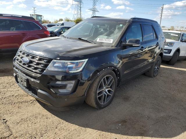 FORD EXPLORER S 2017 with VIN 1FM5K8GTXHGD20150 - Photo from auction