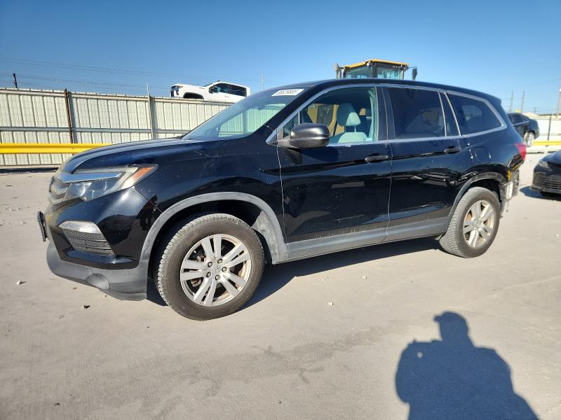 HONDA PILOT LX 2018 with VIN 5FNYF5H18JB013349 - Photo from auction