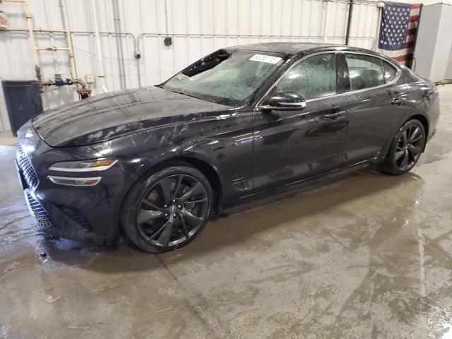 GENESIS G70 BASE 2022 with VIN KMTG54TE7NU100936 - Photo from auction