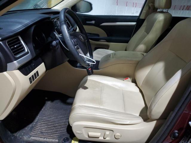 Photo 7 from auction – 2016 TOYOTA HIGHLANDER with VIN 5TDJKRFH4GS227313
