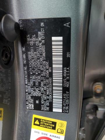 Photo 14 from auction – 2011 TOYOTA HIGHLANDER LIMITED with VIN 5TDDK3EH9BS064890