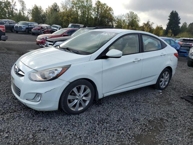 HYUN ACCENT GLS 2013 with VIN KMHCU4AE1DU582705 - Photo from auction