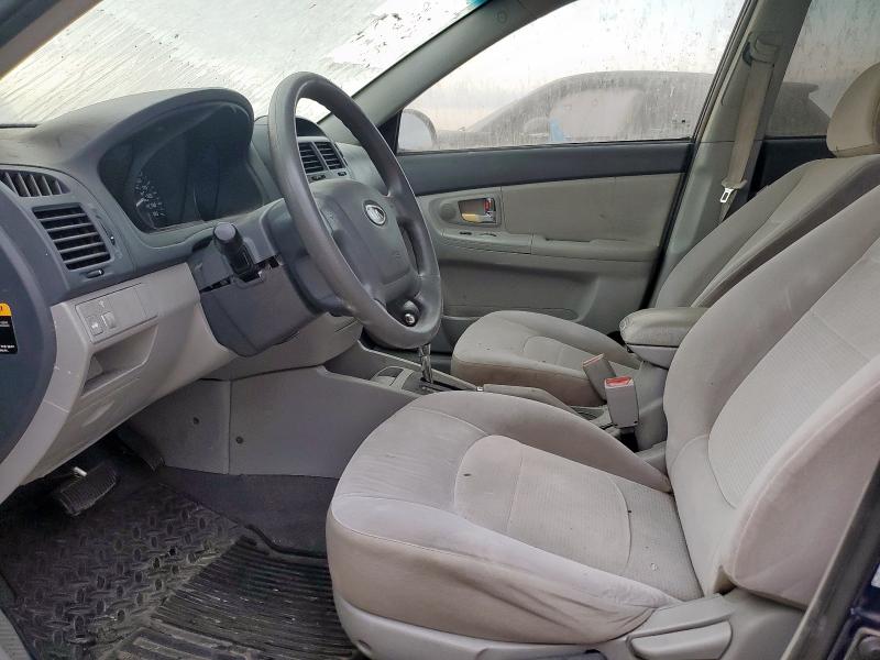 Photo 7 from auction – 2009 KIA SPECTRA EX with VIN KNAFE221095588752