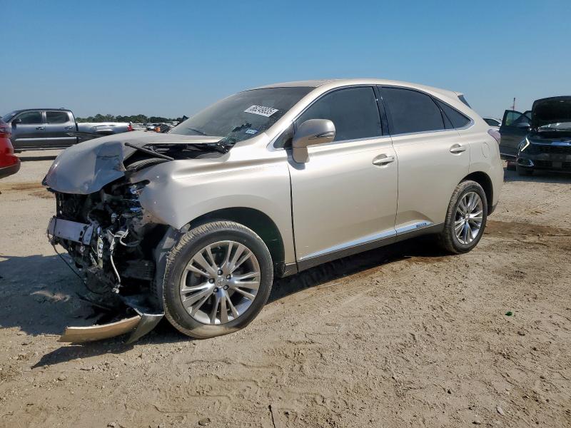 LEXUS RX 450H 2013 with VIN JTJZB1BA1D2410326 - Photo from auction