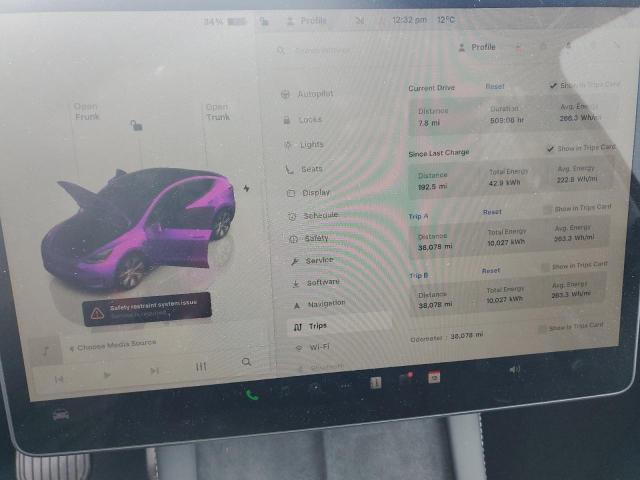 Photo 9 from auction – 2023 TESLA MODEL Y with VIN 7SAYGDEE8PA140884
