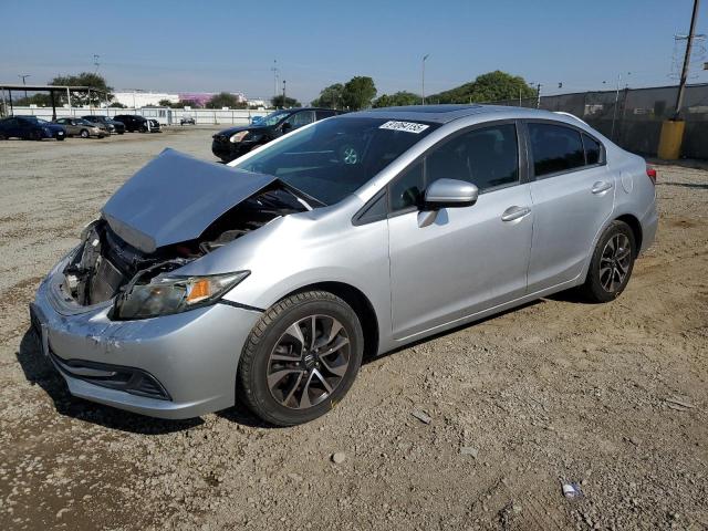 HONDA CIVIC EX 2014 with VIN 19XFB2F85EE255349 - Photo from auction