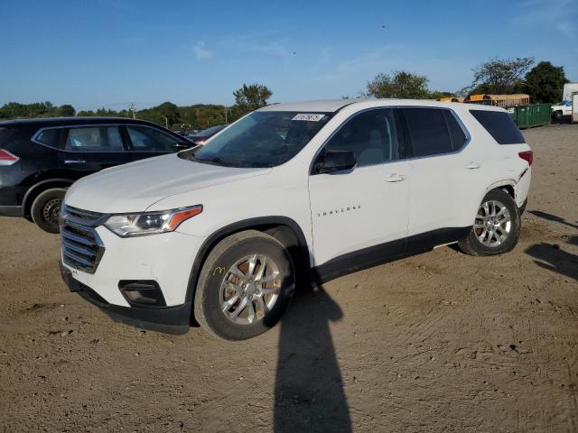 CHEVROLET TRAVERSE LS 2018 with VIN 1GNERFKWXJJ101288 - Photo from auction