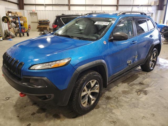 JEEP CHEROKEE T 2017 with VIN 1C4PJMBS8HW635655 - Photo from auction