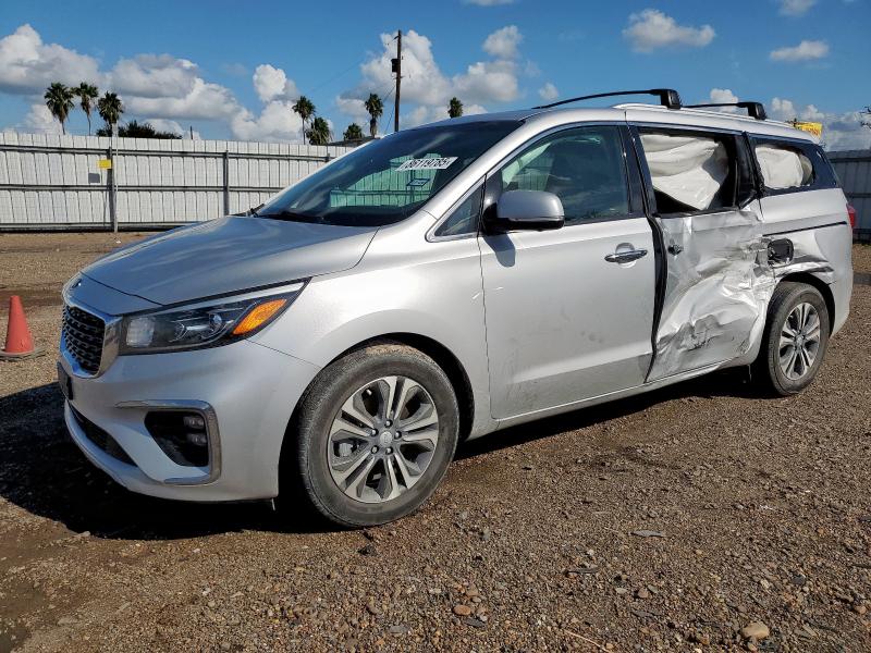 KIA SEDONA EX 2021 with VIN KNDMC5C13M6676147 - Photo from auction