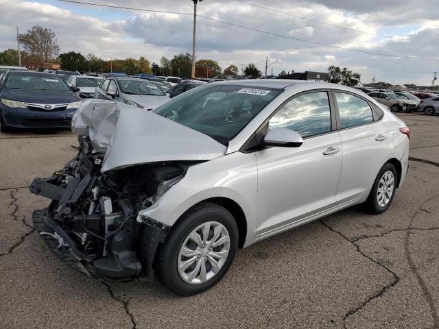 HYUNDAI ACCENT SE 2022 with VIN 3KPC24A67NE167729 - Photo from auction