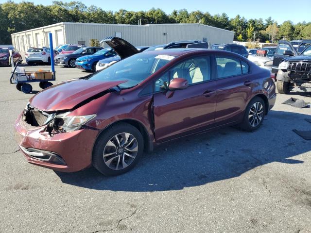 Photo 1 from auction – 2013 HONDA CIVIC EX with VIN 2HGFB2F82DH538330