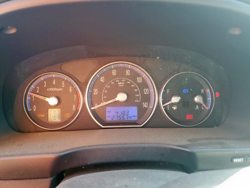 Photo 9 from auction – 2007 HYUNDAI SANTA FE G with VIN 5NMSG13D27H099407