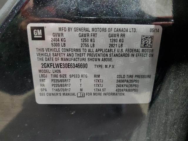 Photo 14 from auction – 2014 GMC TERRAIN SL with VIN 2GKFLWE30E6346690