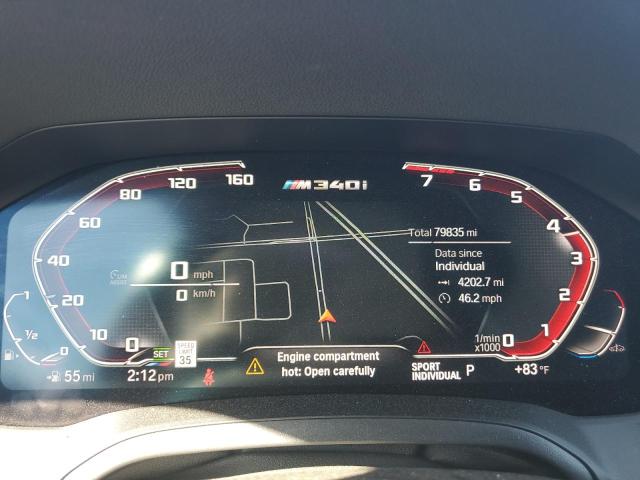 Photo 9 from auction – 2021 BMW M340I with VIN 3MW5U7J04M8B60179