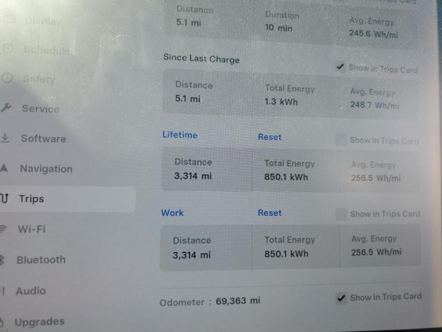 Photo 9 from auction – 2020 TESLA MODEL 3 with VIN 5YJ3E1EB2LF746602