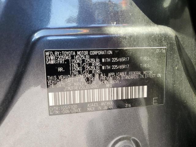 Photo 14 from auction – 2016 TOYOTA RAV4 LE with VIN JTMZFREV2GJ074880