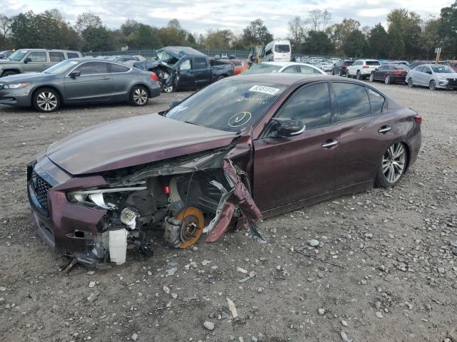 INFINITI Q50 LUXE 2018 with VIN JN1EV7AP1JM363075 - Photo from auction