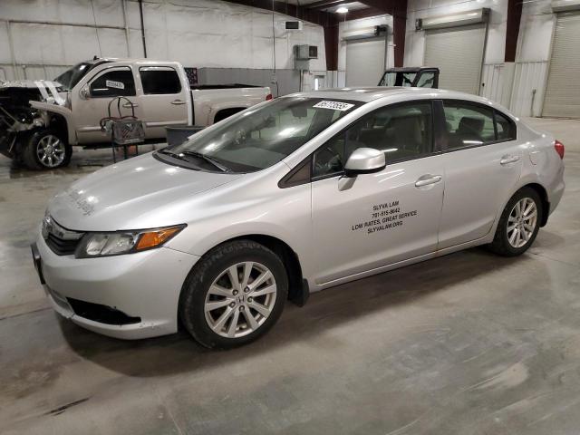 HONDA CIVIC EX 2012 with VIN JHMFB2F84CS006243 - Photo from auction