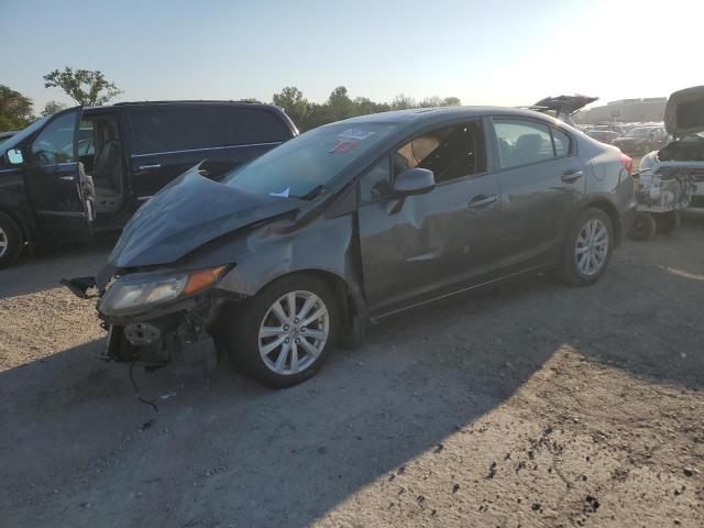 HONDA CIVIC EXL 2012 with VIN 19XFB2F95CE053746 - Photo from auction