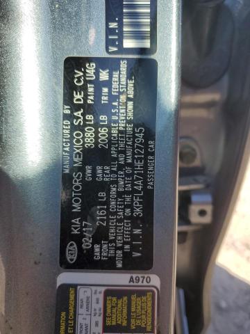 Photo 14 from auction – 2017 KIA FORTE LX with VIN 3KPFL4A71HE127945