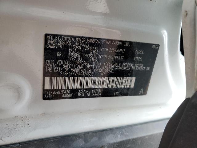 Photo 14 from auction – 2024 TOYOTA RAV4 XLE with VIN 2T3P1RFV3RC474635