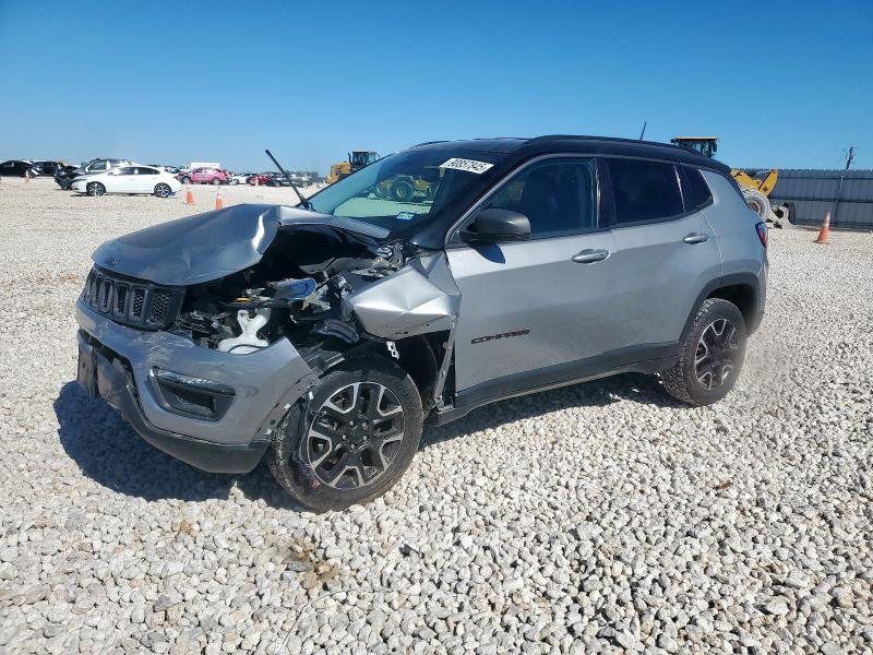 JEEP COMPASS TR 2021 with VIN 3C4NJDDB9MT590858 - Photo from auction