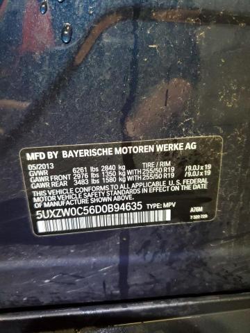 Photo 14 from auction – 2013 BMW X5 XDRIVE3 with VIN 5UXZW0C56D0B94635