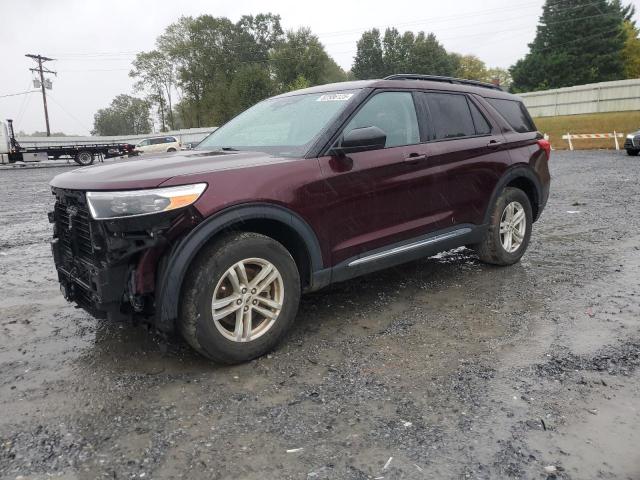 FORD EXPLORER XLT 2022 with VIN 1FMSK8DH1NGA98581 - Photo from auction