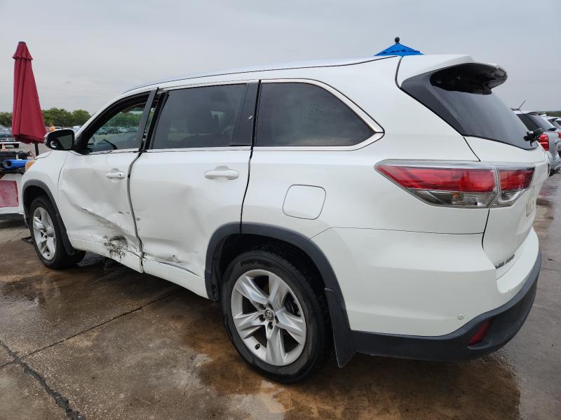 Photo 2 from auction – 2016 TOYOTA HIGHLANDER with VIN 5TDDKRFH2GS285708