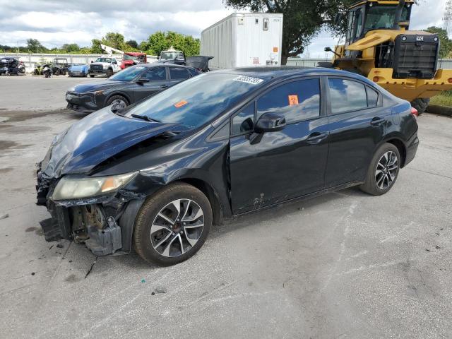 Photo 1 from auction – 2013 HONDA CIVIC LX with VIN 19XFB2F58DE051827