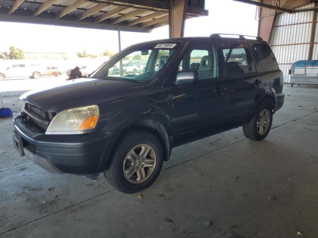 HONDA PILOT EXL 2004 with VIN 2HKYF18504H596629 - Photo from auction