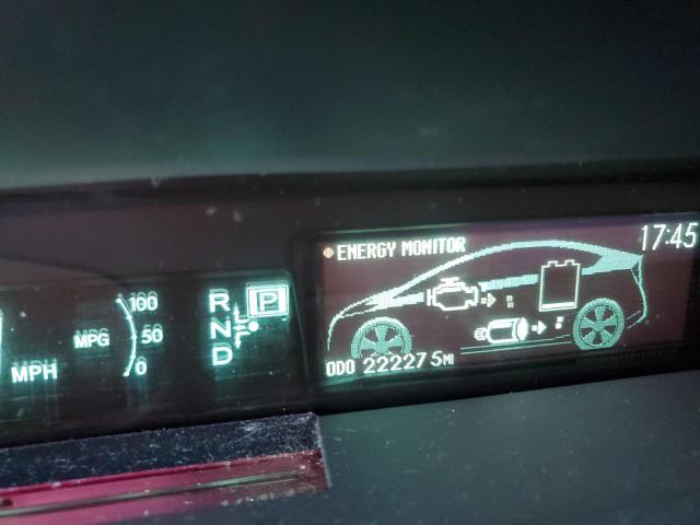 Photo 9 from auction – 2011 TOYOTA PRIUS with VIN JTDKN3DUXB0282109