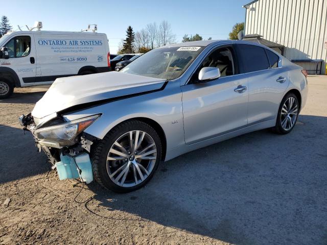 INFINITI Q50 LUXE 2019 with VIN JN1EV7AR2KM558461 - Photo from auction
