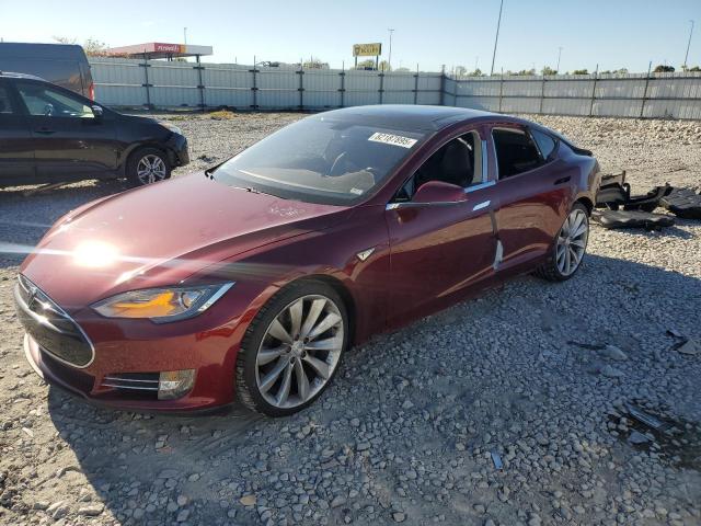 TESLA MODEL S 2012 with VIN 5YJSA1DP3CFS00704 - Photo from auction