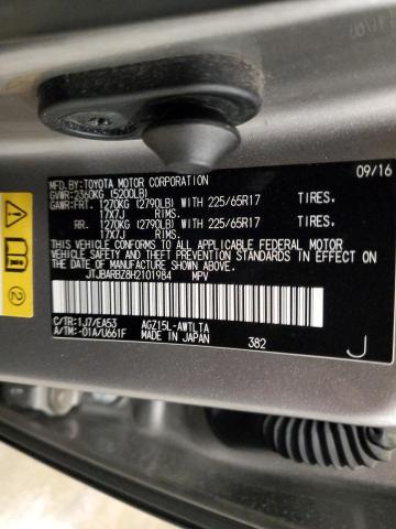 Photo 14 from auction – 2017 LEXUS NX 200T BA with VIN JTJBARBZ8H2101984
