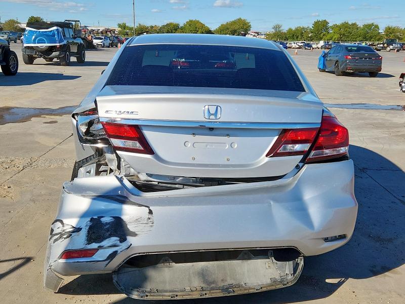 Photo 6 from auction – 2015 HONDA CIVIC EXL with VIN 2HGFB2F90FH533221
