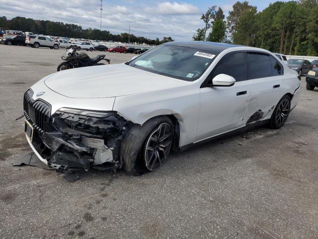 BMW 740 I 2023 with VIN WBA23EH0XPCM44381 - Photo from auction