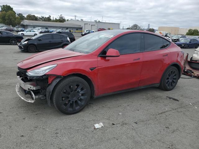 TESLA MODEL Y 2021 مع رقم تعريف المركبة 5YJYGDEE8MF139889 - صورة من المزاد