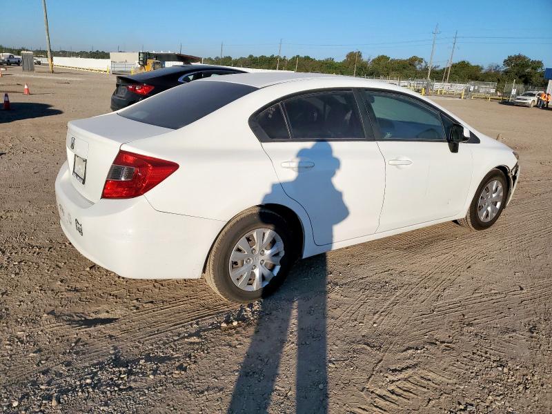 Photo 3 from auction – 2012 HONDA CIVIC LX with VIN 2HGFB2F54CH587954