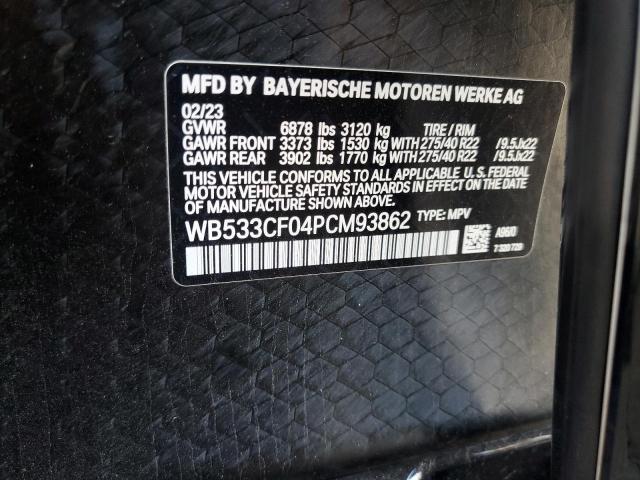 Photo 14 from auction – 2023 BMW IX M60 with VIN WB533CF04PCM93862